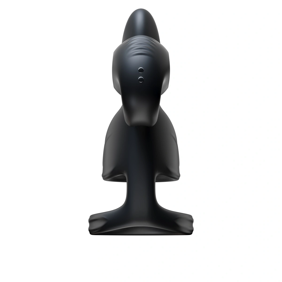 Inel stimulator de Penis Jovi, Remote Control, Silicon, USB Magnetic, Negru, #6, Erotic24.ro