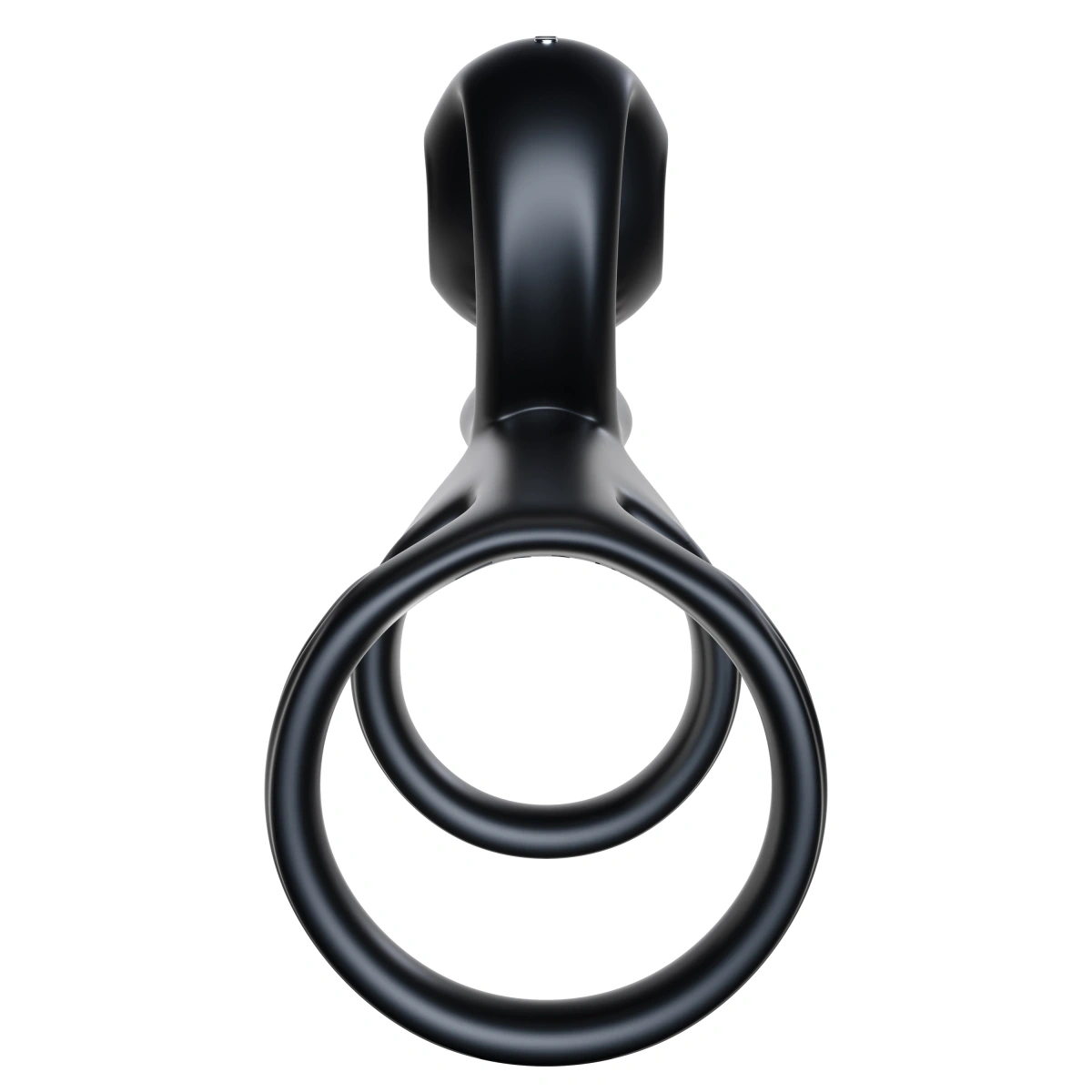 Inel stimulator de Penis Jovi, Remote Control, Silicon, USB Magnetic, Negru, #5, Erotic24.ro