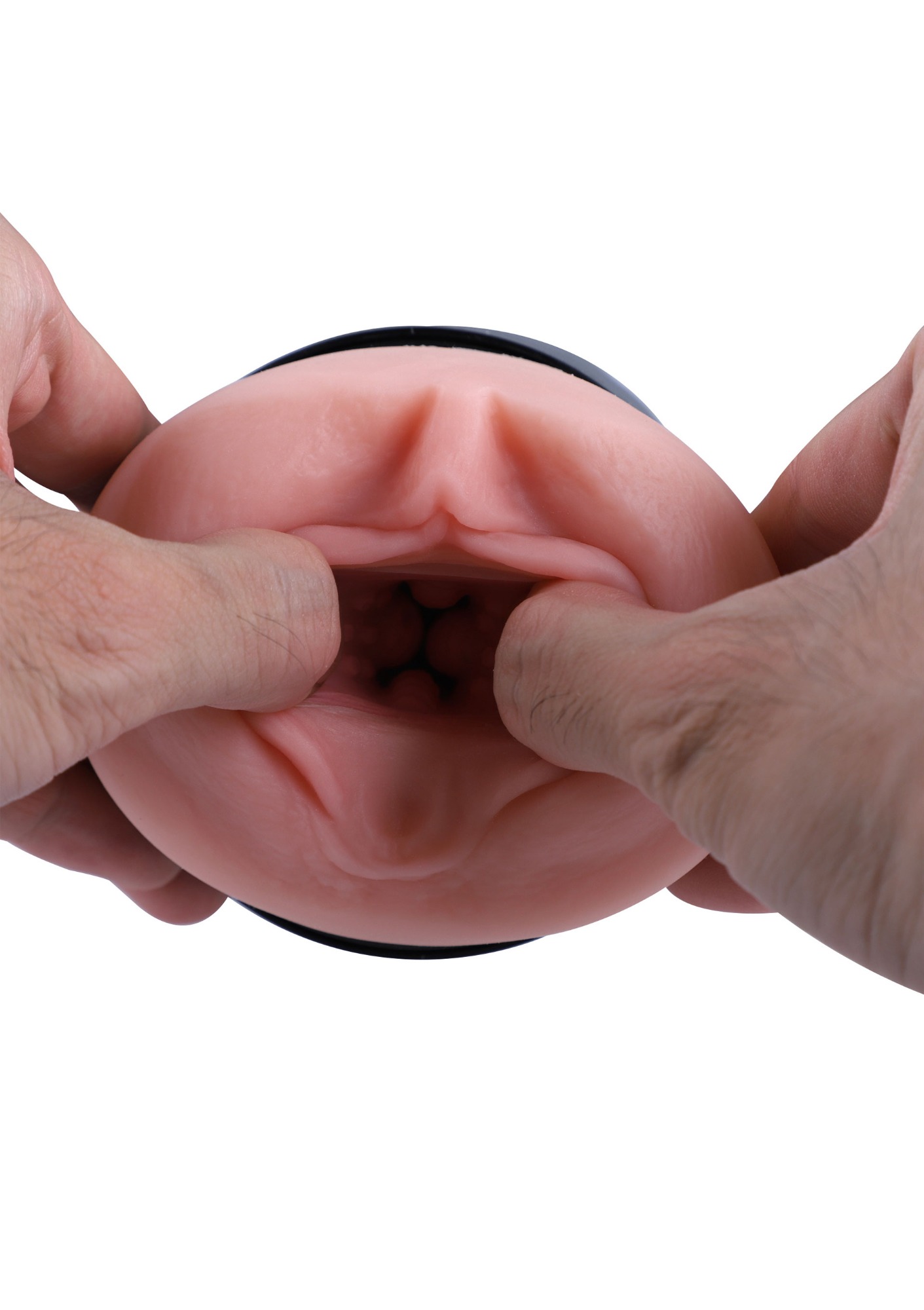 Masturbator Pussy cu Vibratii Conectare KlicLok pentru Masini de Sex Hismith, #8, Erotic24.ro