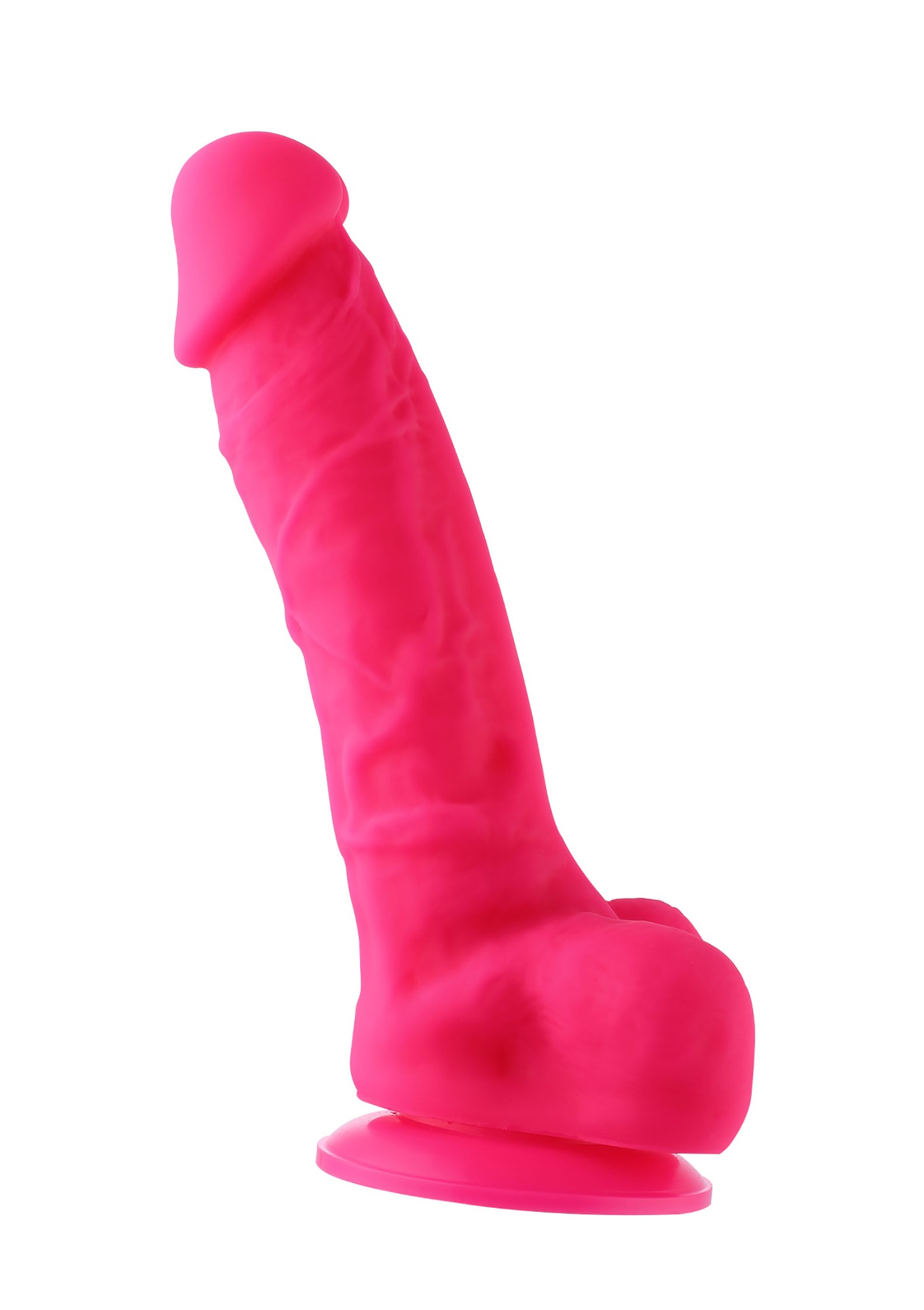 Dildo Realist Conectare KlicLok pentru Masini de Sex Hismith, Roz, 21 cm, #3, Erotic24.ro