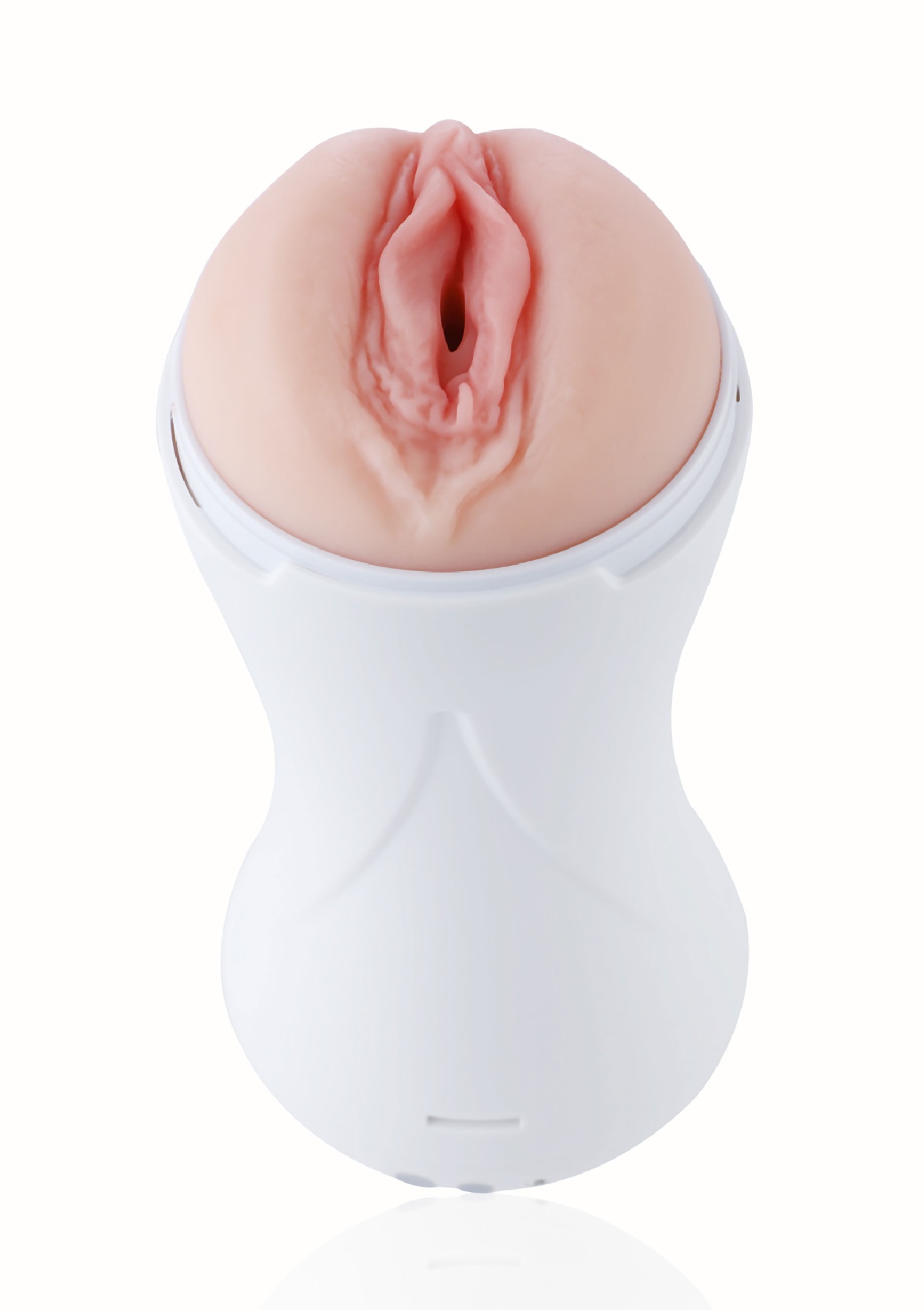 Masturbator Cup Pussy cu Vibratii Conectare KlicLok pentru Masini de Sex Hismith, #4, Erotic24.ro