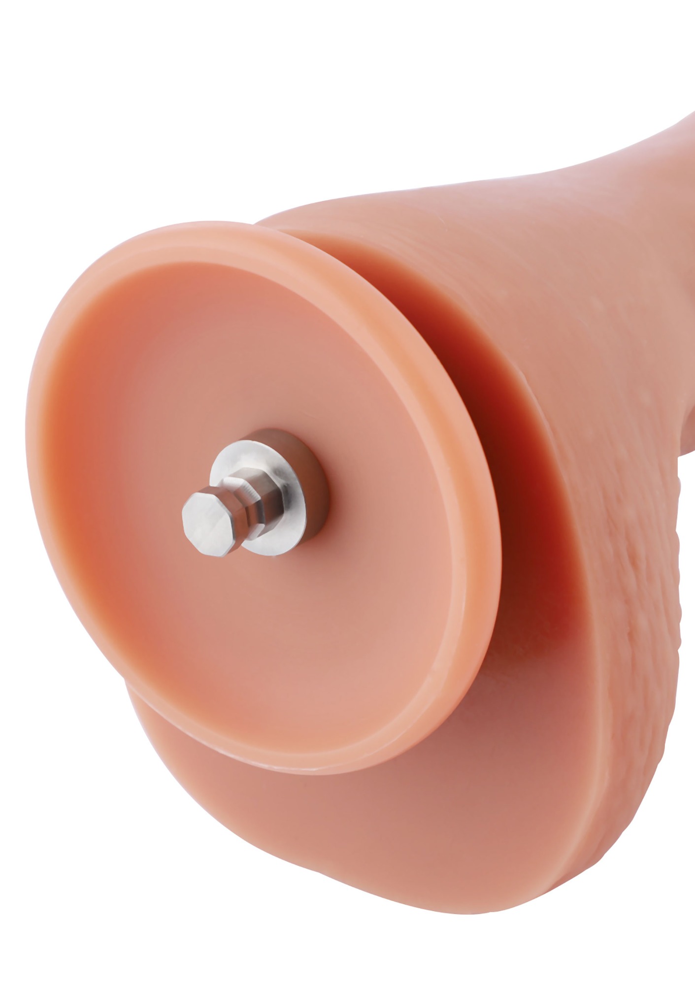 Dildo Realist Conectare KlicLok pentru Masini de Sex Hismith, Natural, 20 cm, Nr. 7, Erotic24.ro