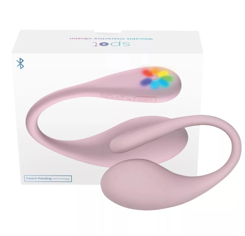 Ou Vibrator Spot Kiss Me Bluetooth App Connect, Silicon, USB, Roz, 8.3 cm, #4, Erotic24.ro