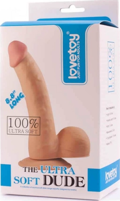 Dildo The Ultra Soft Dude 22.3 cm, #3, Erotic24.ro
