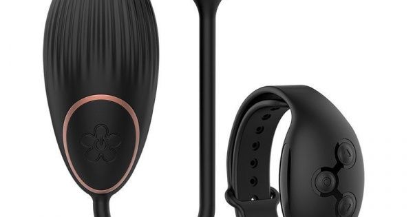 Ou Vibrator Wireless Watch Me Silicon Negru Anne's Desire, Nr. 6, Erotic24.ro