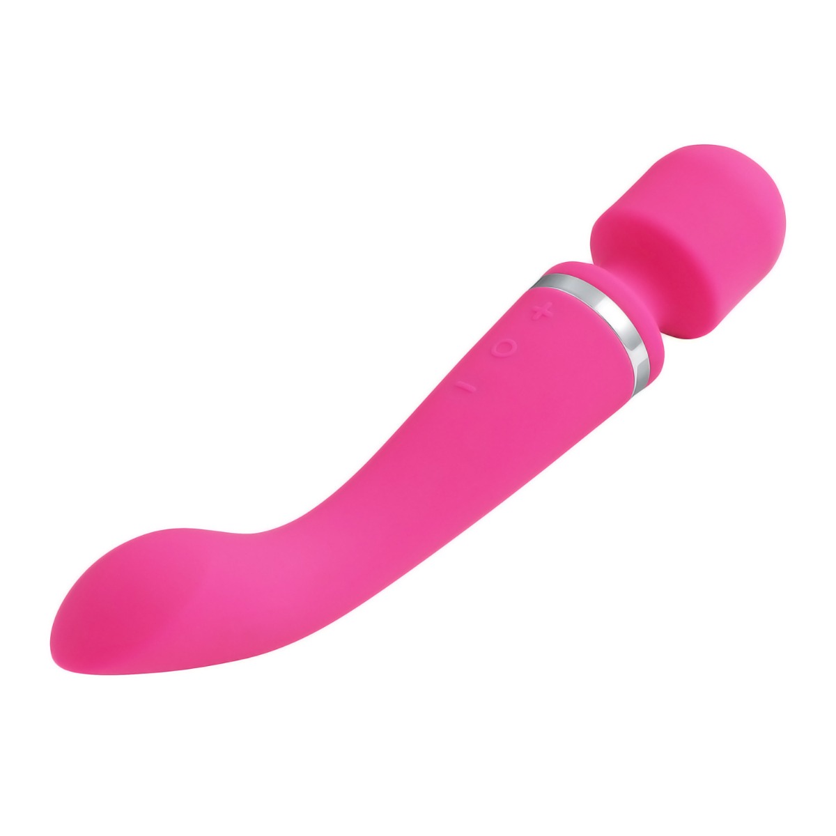 Vibrator Masaj Elina 2 Capete Vibratoare 20 Moduri Vibratii Roz Silicon USB Passion Labs, #1, Erotic24.ro