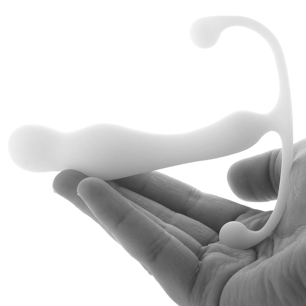 Stimulator Prostata Eupho Trident Alb, #4, Erotic24.ro