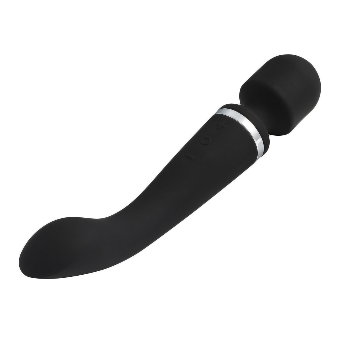 Vibrator Masaj Elina 2 Capete Vibratoare 20 Moduri Vibratii Negru Silicon USB Passion Labs, #1, Erotic24.ro
