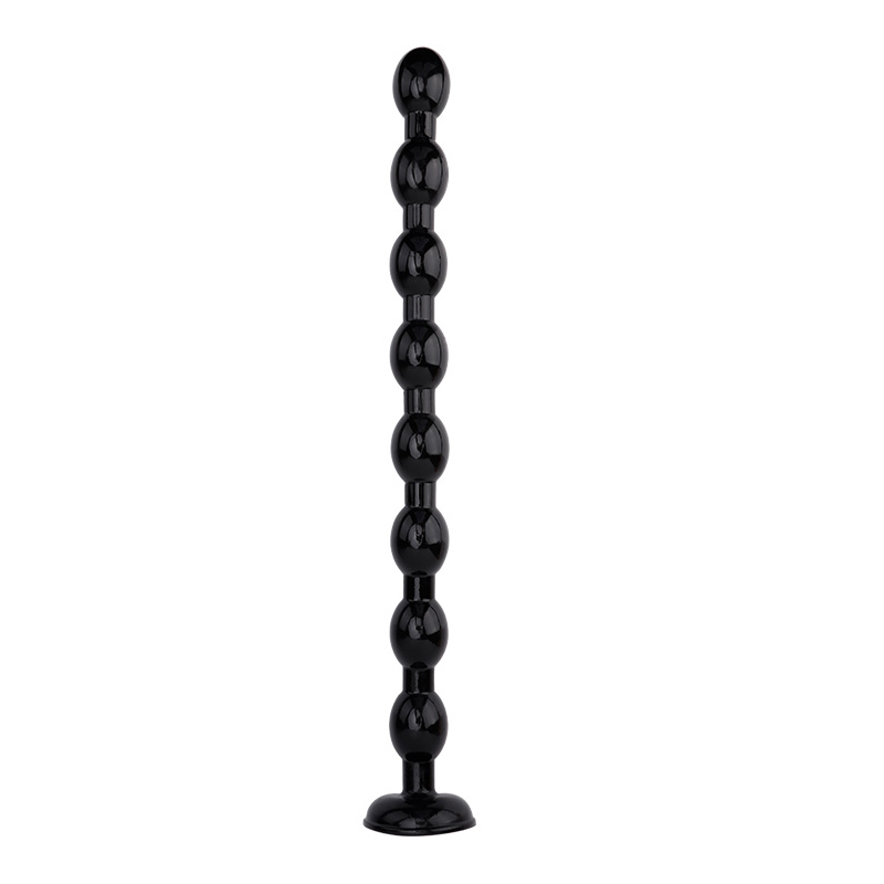Bile Anale Expert Level Negre 50 cm, #1, Erotic24.ro