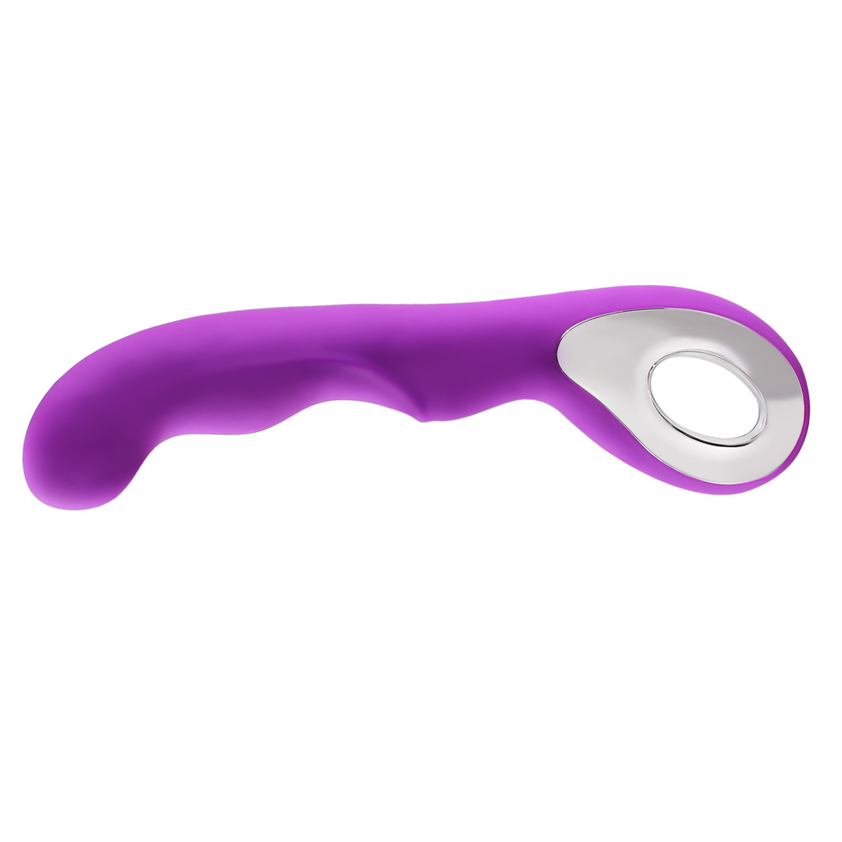 Vibrator Punctul G Jiemba 10 Moduri Vibratii Silicon USB Mov 20 cm Passion Labs, Nr. 4, Erotic24.ro