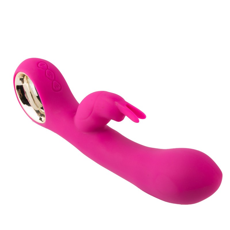 Vibrator Iepuras Linda Silicon USB 10 Moduri Roz Guilty Toys, Nr. 1, Erotic24.ro