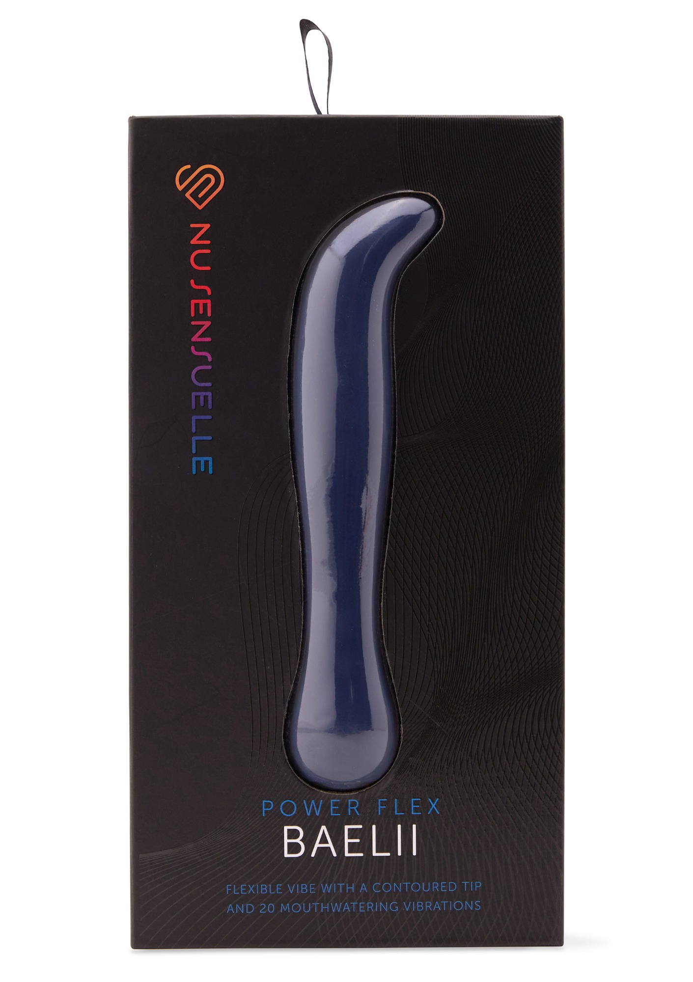 Vibrator Baelii Power Flex, 20 Moduri Vibratii, Silicon, USB, Albastru, 15 cm, #3, Erotic24.ro