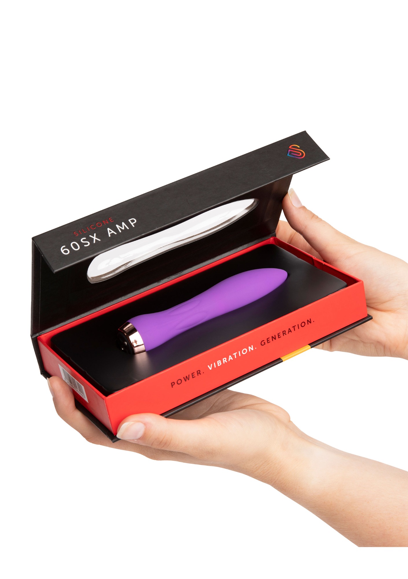 Vibrator Silicone 60SX AMP 12 Moduri Vibratii Mov 13 cm, #4, Erotic24.ro