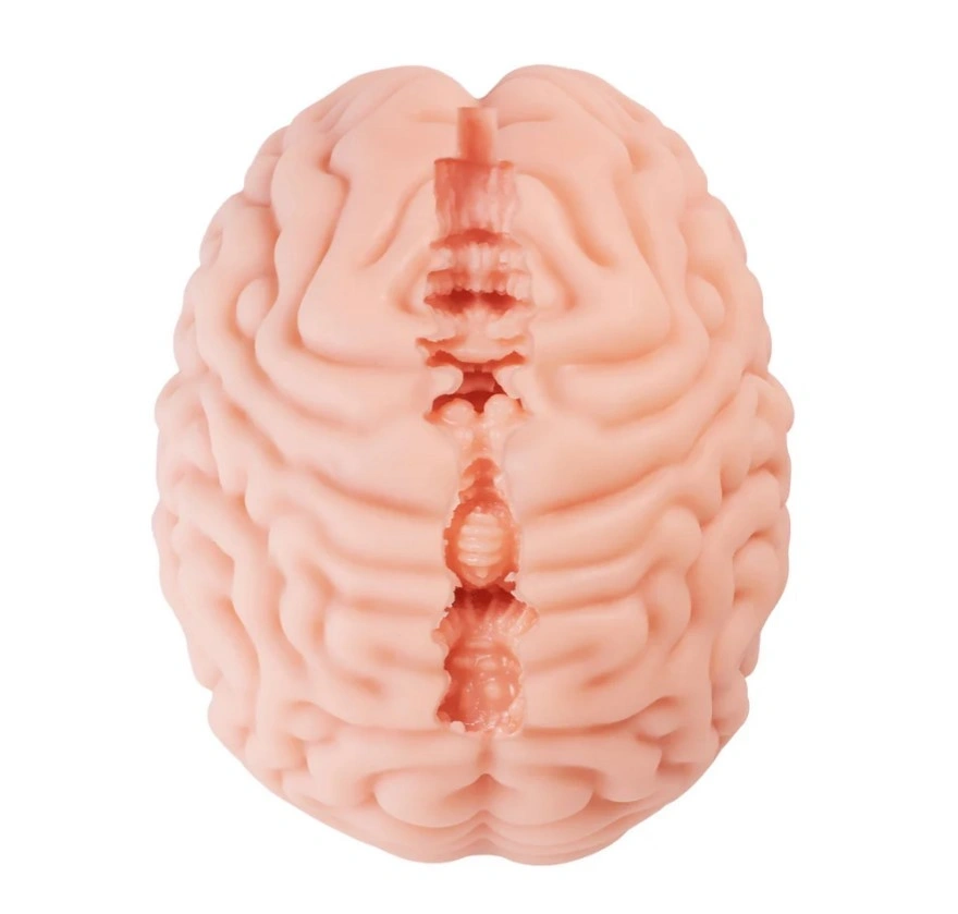Masturbator Brain Hacker DX, TPE, Natural, 1.2 kg, #6, Erotic24.ro