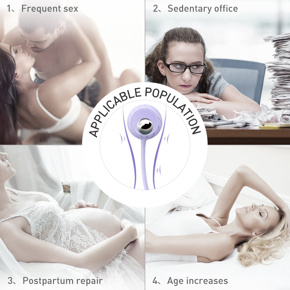 Set Tric 3 Bile Vaginale Silicon Mov Passion Labs, #9, Erotic24.ro