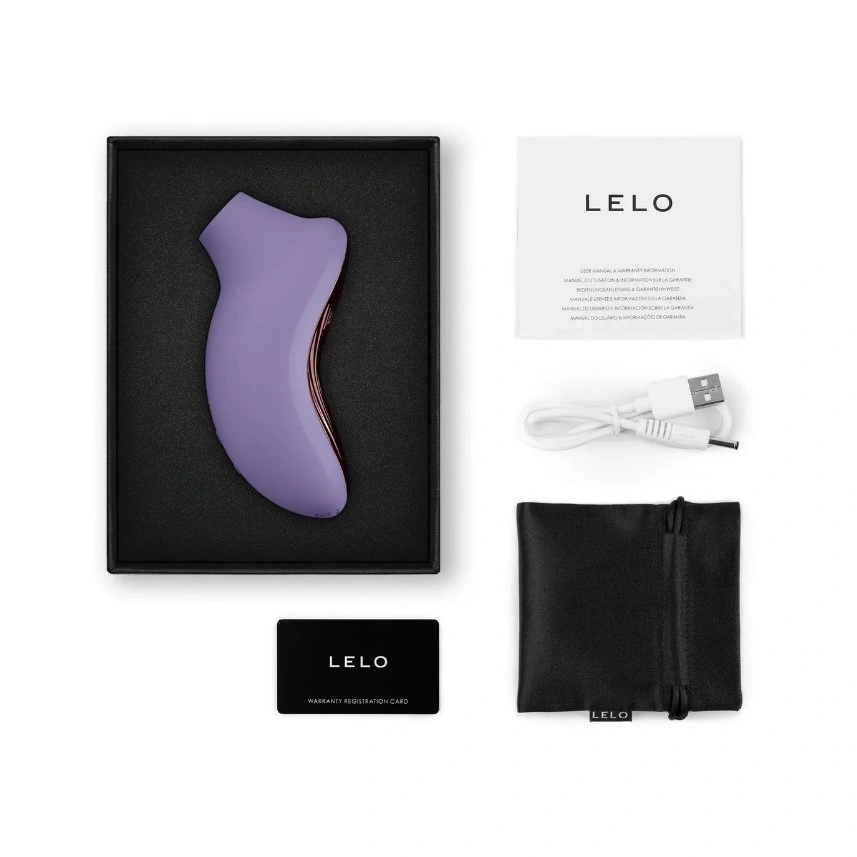 Stimulator Clitoris Lelo SONA 3, Control Aplicatie Mobila, 16 Moduri Suctiune, Silicon, USB, Mov, Nr. 4, Erotic24.ro