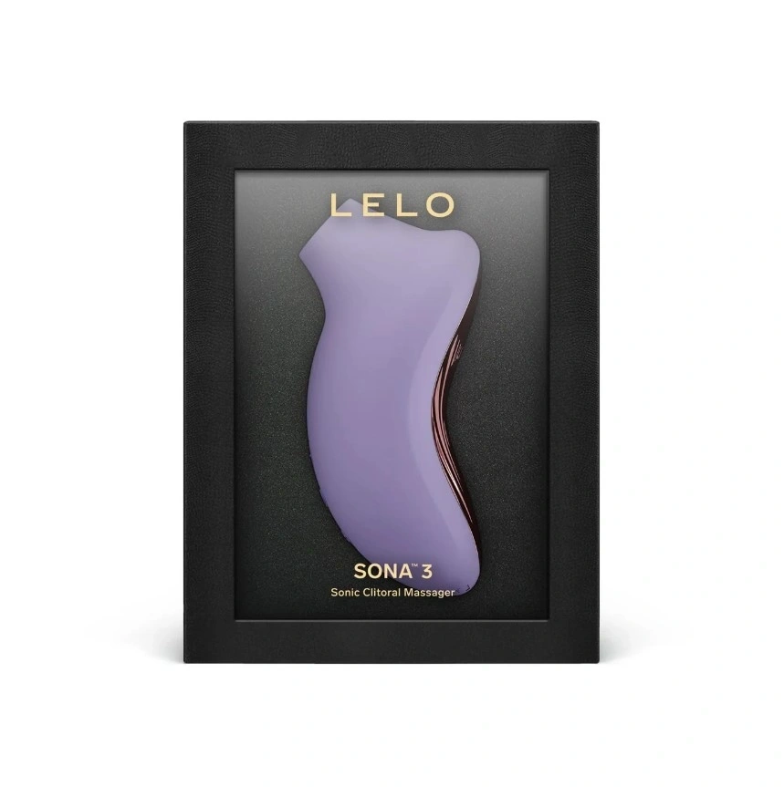 Stimulator Clitoris Lelo SONA 3, Control Aplicatie Mobila, 16 Moduri Suctiune, Silicon, USB, Mov, Nr. 3, Erotic24.ro