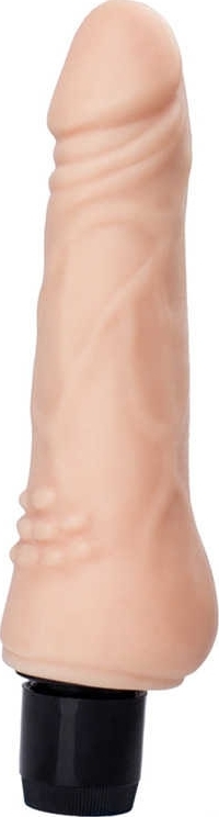 Vibrator Realist A-Toys, Multispeed, TPE, Natural, 19.2 cm
