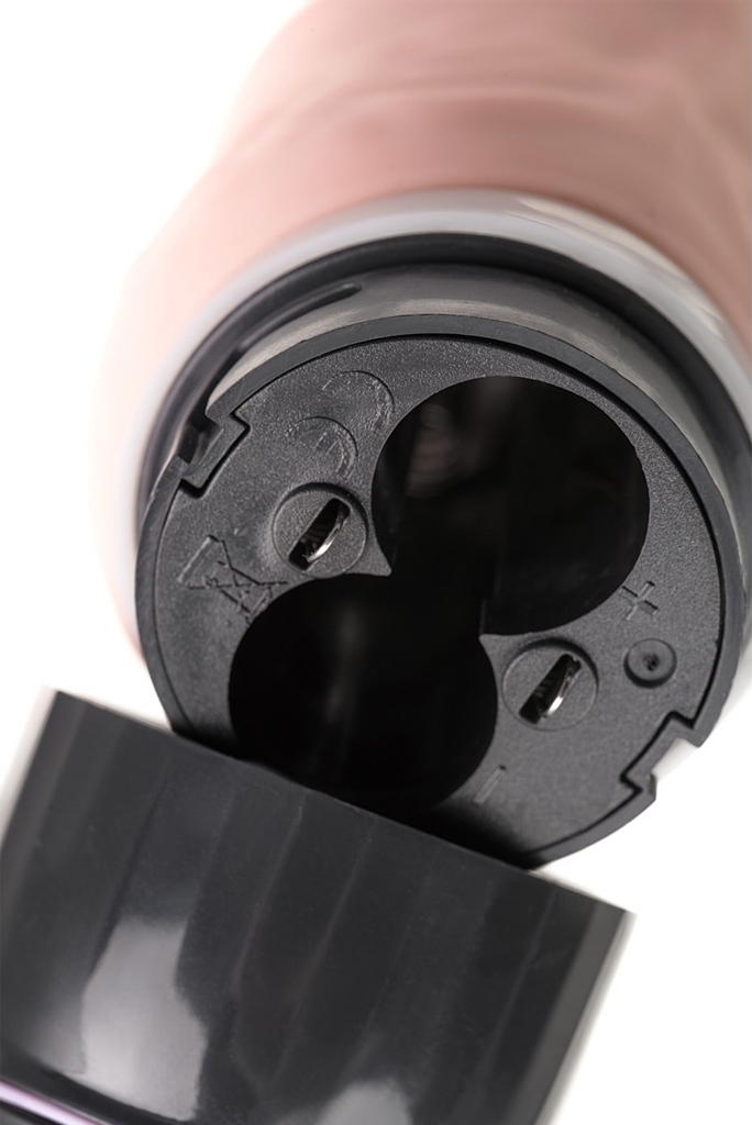 Vibrator A-Toys, 7 Moduri Vibratii, Silicon, Natural, 19.3 cm, #6, Erotic24.ro