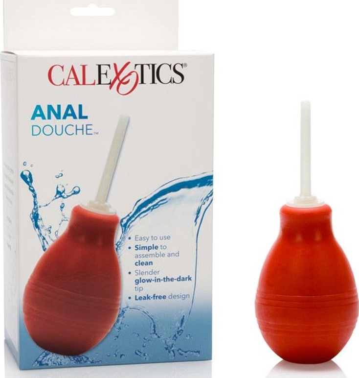 Irigator Anal 216 ml Rosu, Nr. 4, Erotic24.ro