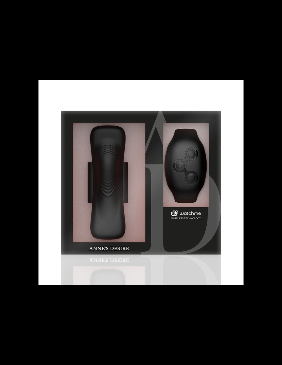 Vibrator Pentru Bikini Wireless Watch Me Silicon Negru Annes's Desire