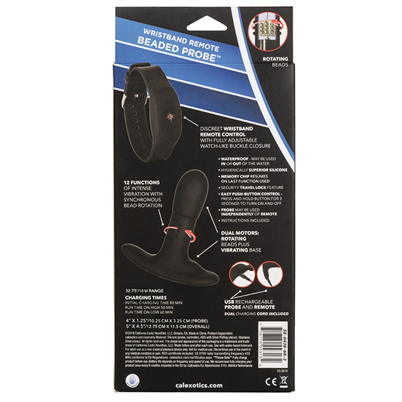 Dop Anal Wireless Beaded Probe, #5, Erotic24.ro