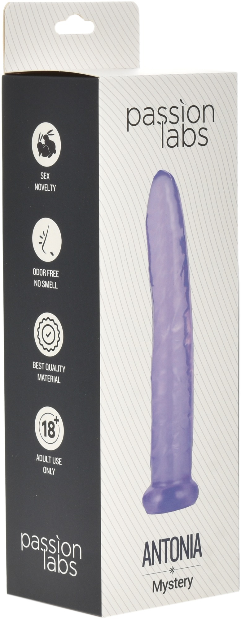 Dildo Realist Antonia Slim Jelly Roz 17 cm Passion Labs, #4, Erotic24.ro