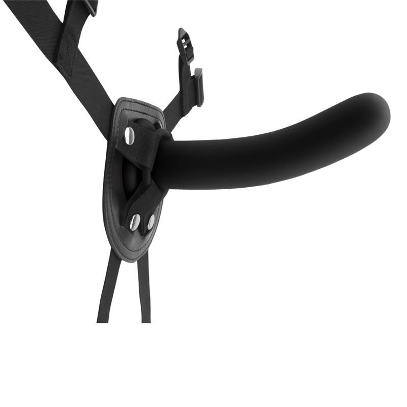 Strap On Raw Recruit Silicon Dildo Negru 17 cm, #4, Erotic24.ro