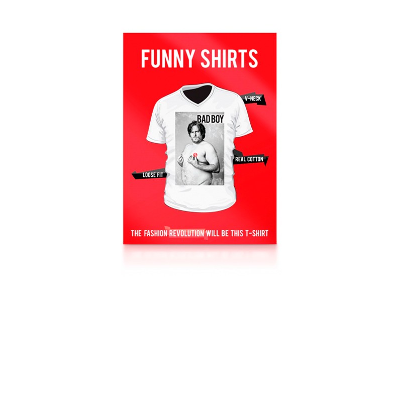 Tricou Barbati Bad Boy Alb/Negru S, #3, Erotic24.ro