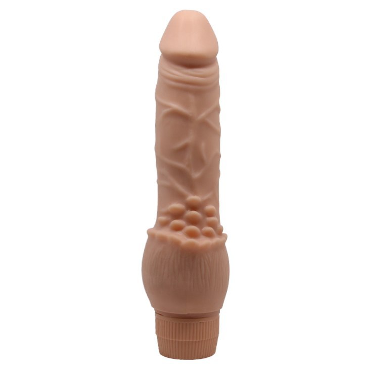 Vibrator Realist Clark Multispeed Natural 19.5 cm, Nr. 4, Erotic24.ro