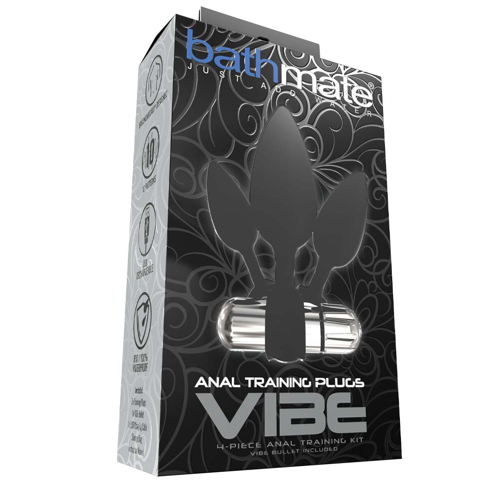 Set Anal Training Vibe 3 Plugs 10 Moduri Vibratii Bathmate, Nr. 3, Erotic24.ro