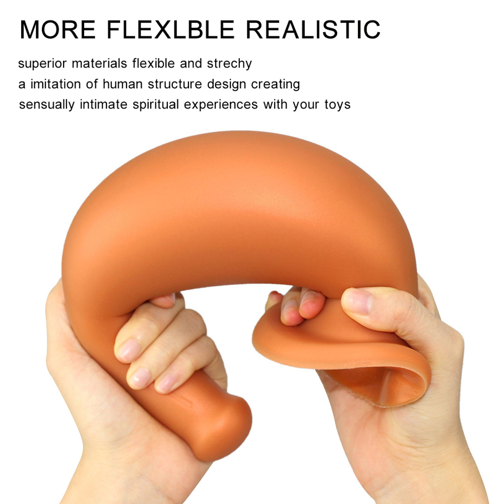 Dildo Beer Bottle Small Silicon Lichid Auriu Ventuza 18 cm Mokko Toys, Nr. 4, Erotic24.ro