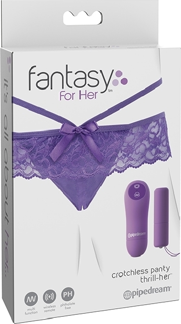 Bikini cu Glont Vibrator, 20 Moduri Vibratii, Remote Control,  Mov, S-L, #2, Erotic24.ro