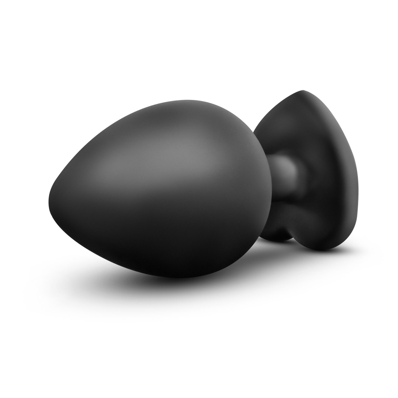 Dop Anal Brighty, Small, Silicon, Negru/Roz, Mokko Toys, #2, Erotic24.ro