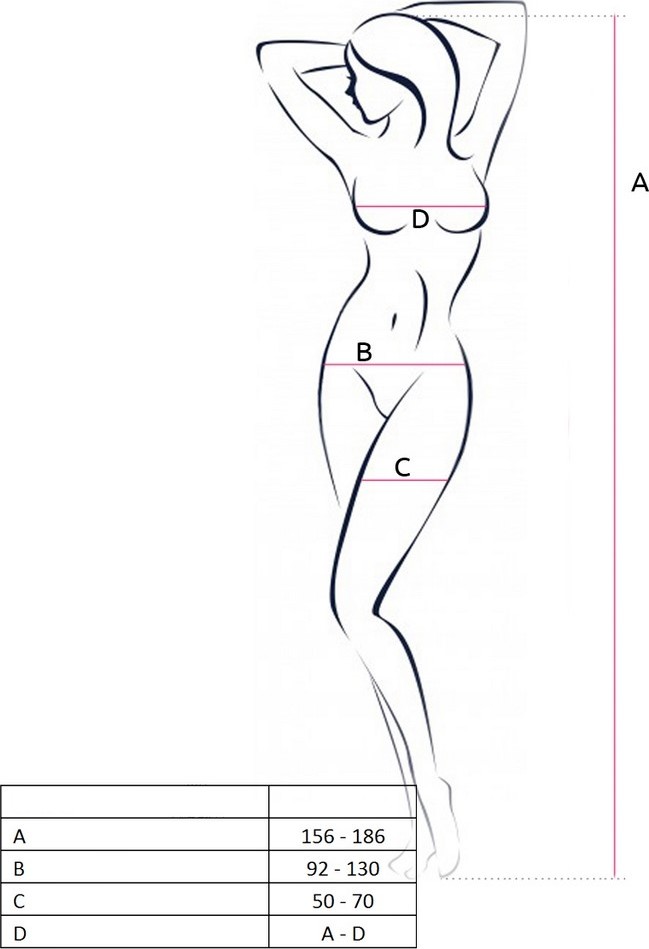 Bodystocking Plasa, Alb, S-L, #2, Erotic24.ro