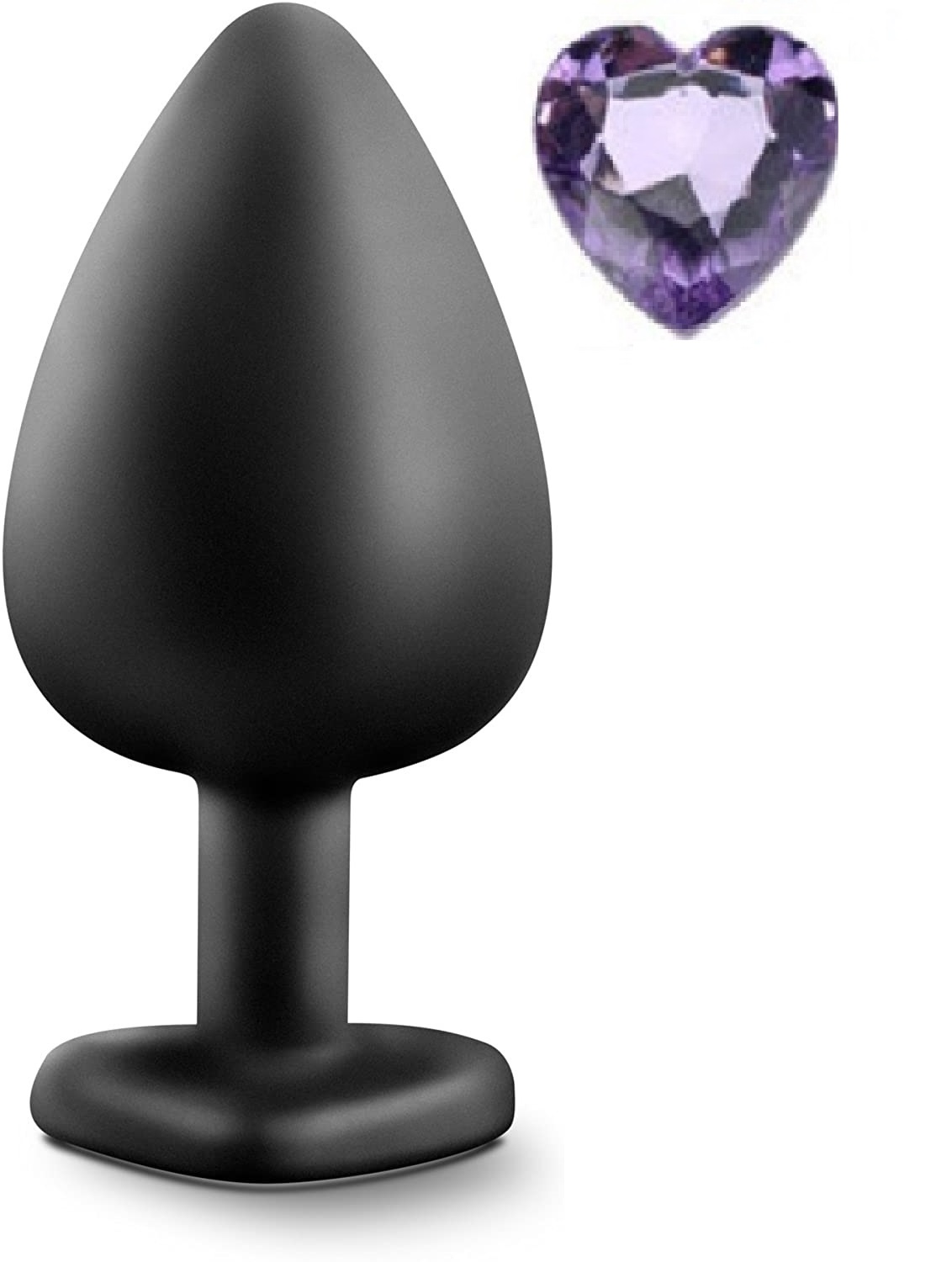 Dop Anal Brighty Large Silicon Negru/Mov Deschis Mokko Toys, Nr. 1, Erotic24.ro