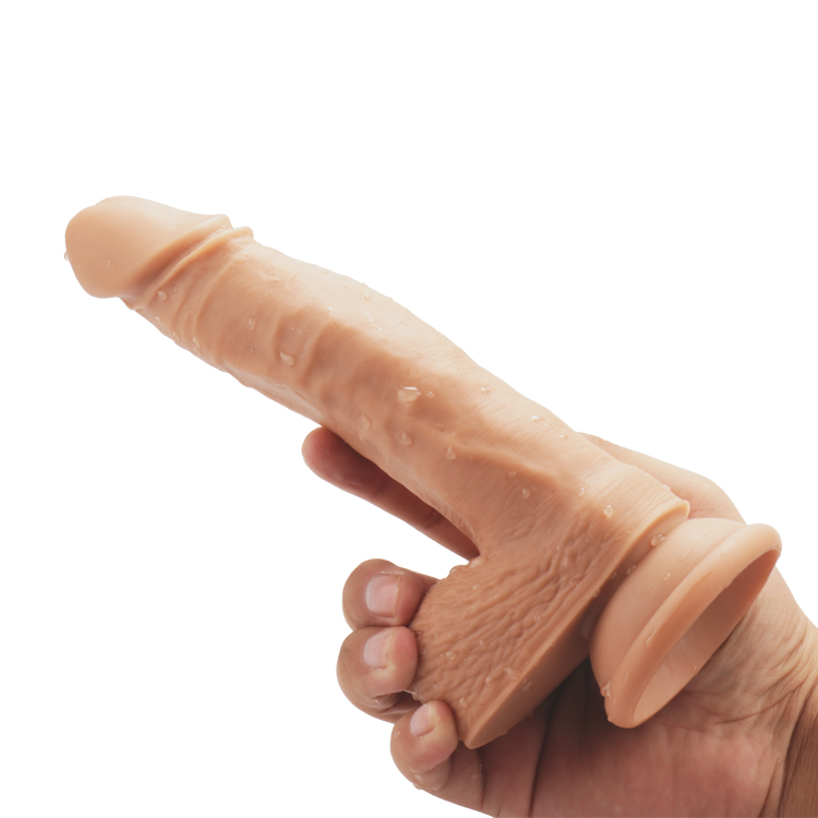Dildo Realist Brody Silicon Lichid Maro 20 cm Mokko Toys, #5, Erotic24.ro