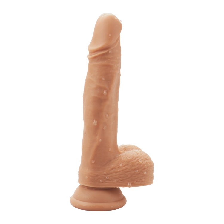 Dildo Realist Brody Silicon Lichid Maro 20 cm Mokko Toys, #1, Erotic24.ro