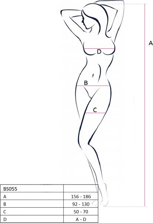 Body Crotchless Christie, Rosu, S-L, Nr. 2, Erotic24.ro