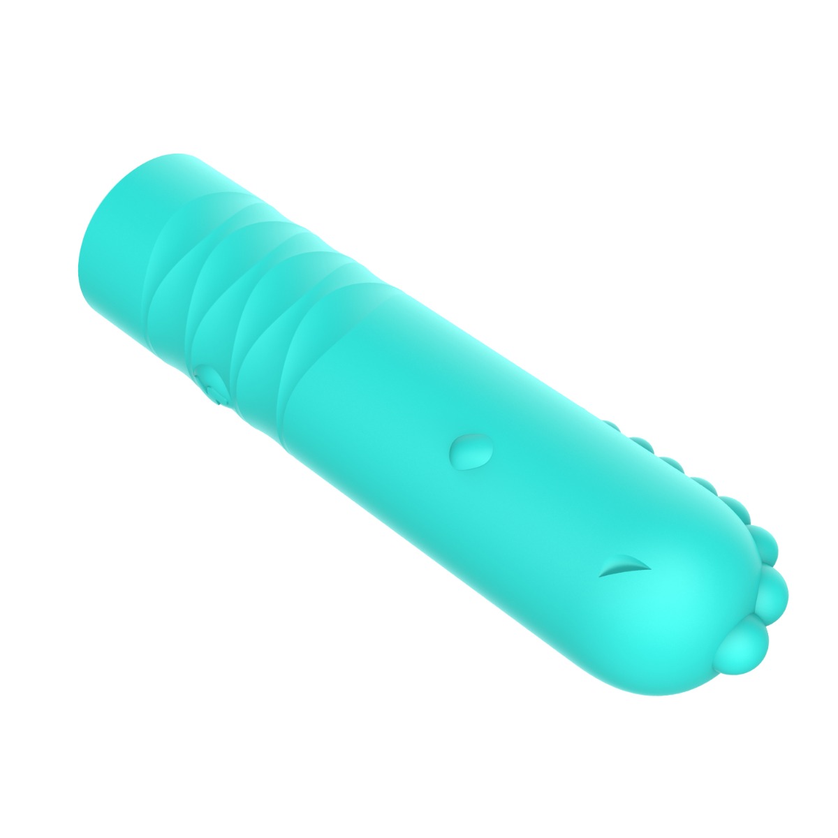 Glont Vibrator Punk 7 Moduri Vibratii Silicon 11 cm Verde Mokko Toys, #2, Erotic24.ro