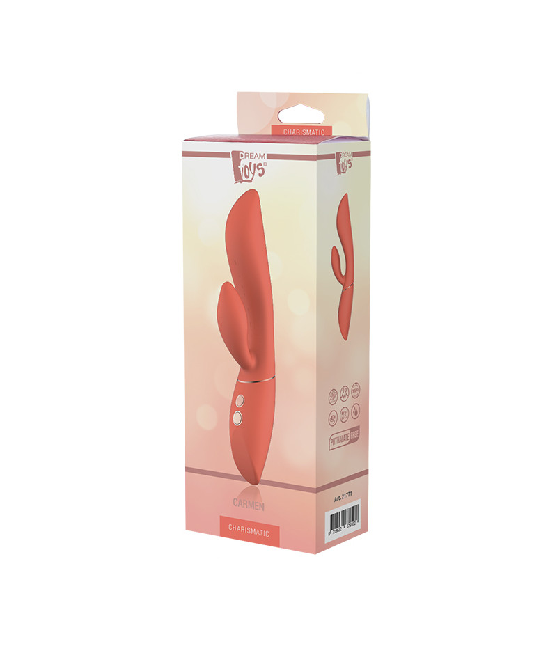 Vibrator Rabbit Carmen 10 Moduri Vibratii Silicon USB Charismatic, #2, Erotic24.ro