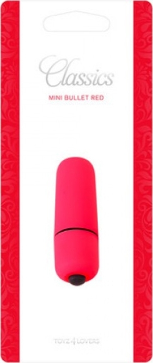 Vibrator Mini Classics Rosu, #2, Erotic24.ro