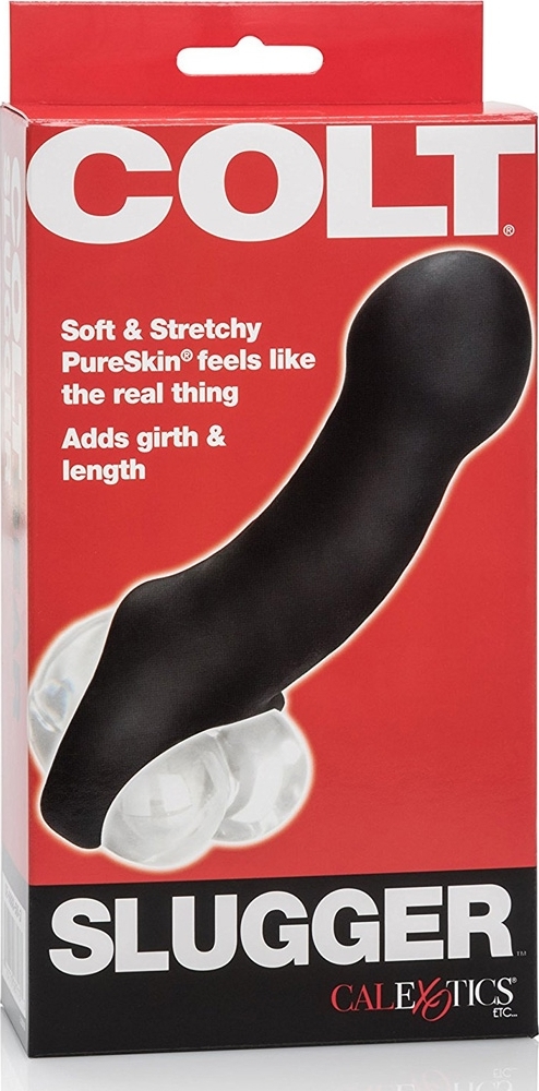 Prelungitor penis Colt Slugger negru, #4, Erotic24.ro