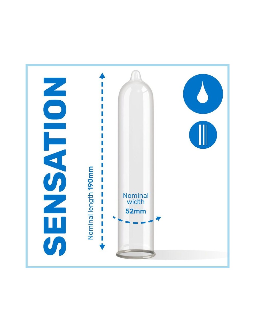 Set 3 Prezervative Pasante Sensitive Feel, #3, Erotic24.ro