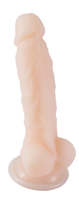 Dildo Realist Connor Ventuza Silicon Natural 17.5 cm Passion Labs, #1, Erotic24.ro