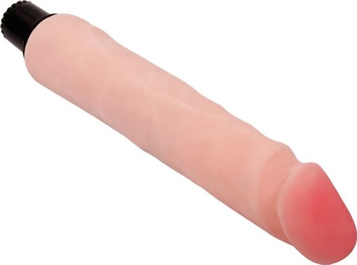 Vibrator The Realistic Cock, Multispeed, TPE, Natural, 25.5 cm, #4, Erotic24.ro