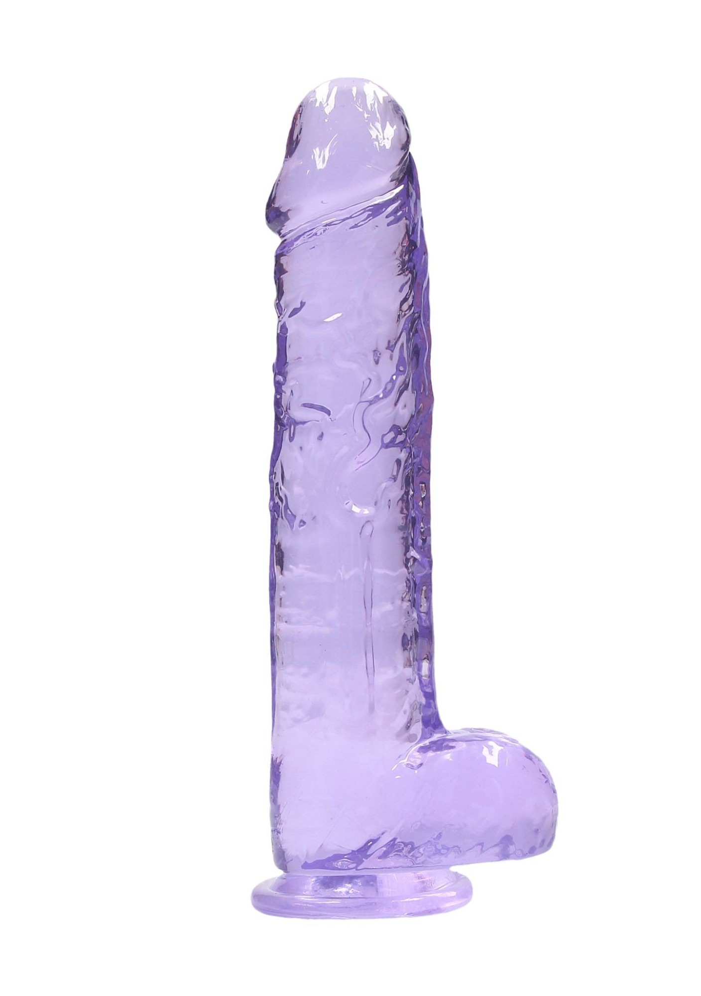 Dildo Realist Crystal Clear Mov 25 cm