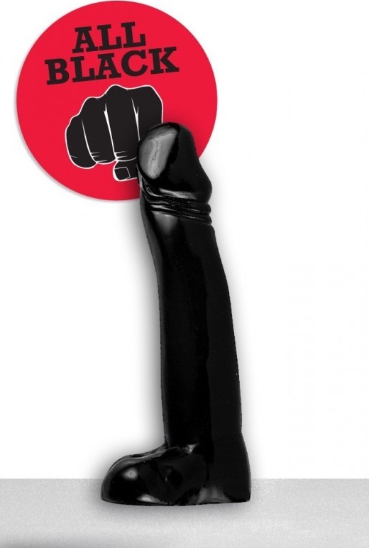 Dildo Realist All Black 33 cm, #2, Erotic24.ro