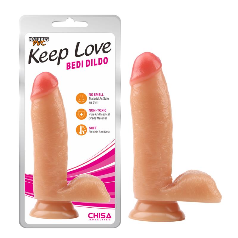 Dildo Realist Bedi PVC Natural 17 cm , #6, Erotic24.ro
