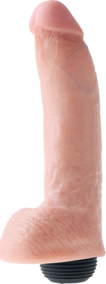 Dildo care ejaculeaza King Cock Natural 23 cm, #3, Erotic24.ro